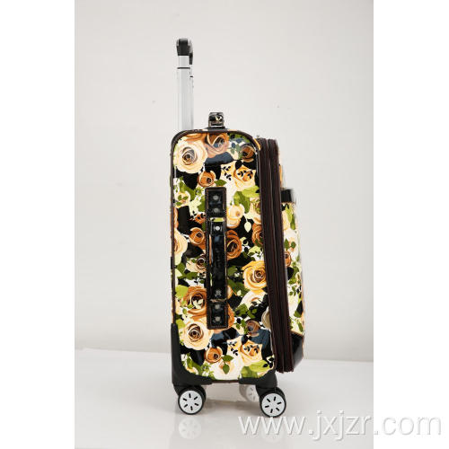 Newly Printing Fabric EVA Trolley luggage